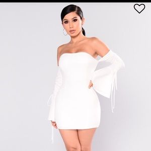 Off the shoulder dress